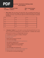 Worksheet Q1 Week 7 Mental Health and Well-Being in Middle and Late Adolescence