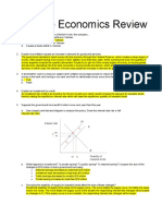 Final Review Answer Key