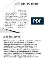 Kebutuhan Eliminasi Urine