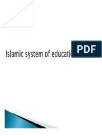 Islamic System of Education