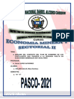 Análisis Del Contexto Del Plan de Gobierno de Los Postulantes Que Pasaron A La Segunda Vuelta en Elecciones Generales 2021 en El Perú