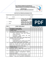 Daftar Tilik Penatalaksanaan Syok