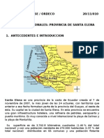 Culturas regionales de la provincia de Santa Elena