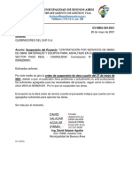 Gv-Mba-364-2021 Suspensión de Obra