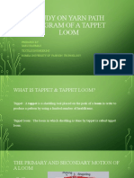 2.yarn Path Diagram of A Tappet Loom