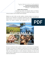 Análisis FODA de Guatemala