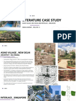 Literature Case Study on Asiad Village and Interlace Architecture