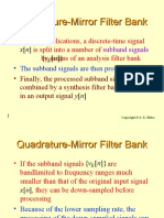 Quadrature-Mirror Filter Bank