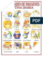 Rutina Diaria Diccionario de Imagenes