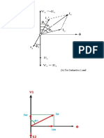 Trasnformer Phasor Diagram Inductive Load