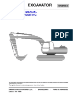 Excavator: Technical Manual Troubleshooting