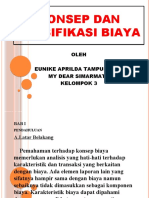 Konsep Dan Klasifikasi Biaya