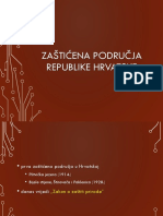 Zaštićena Područja U Hrvatskoj