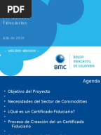 Certificados fiduciarios