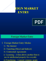 Foreign Market Entry