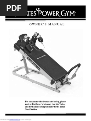 Pilates Power Gym, PDF, Pilates