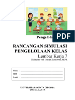 LK Pengelo Kelas 7. Rancangan Simulasi PK-20 April 2020