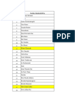 Data Mahasiswa 1