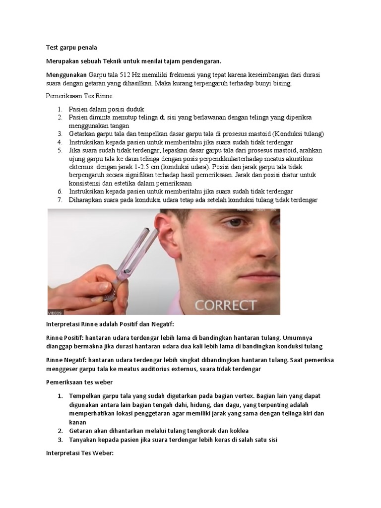 Test Garpu Penala | PDF