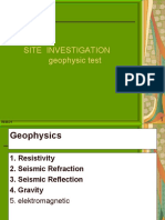 GEOPHYSICAL SURVEY TECHNIQUES