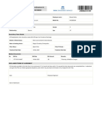Domiciliary Claim Form (Employee Id: 1100156) Claim No: D0404201100156B009