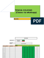 Asistencia Clases Remotas Diarias 2021