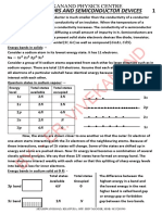 Semiconductor and Semiconducting Devices