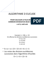 Algorithme D Euclide