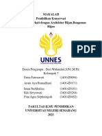 K7 - Makalah Konservasi Terkait Dengan Arsitektur Hijau Bangunan Hijau