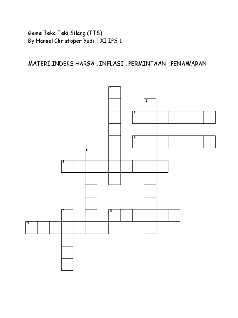 Teka Teki Silang Ekonomi dan Inflasi | PDF
