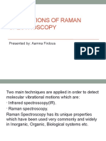 Applications of Raman Spectros