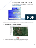 Como Importar Topografia de Google Earth