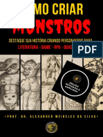 Ebook COMO CRIAR MONSTROS (Segunda edição revisada e ampliada)