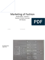 Marketing of Fashion - BFTech PDF For Students