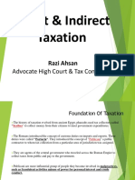 NED PGD Procurement & Contract Concepts of Taxation Direct, Indirect, ST, FED, WHT Jan 2021
