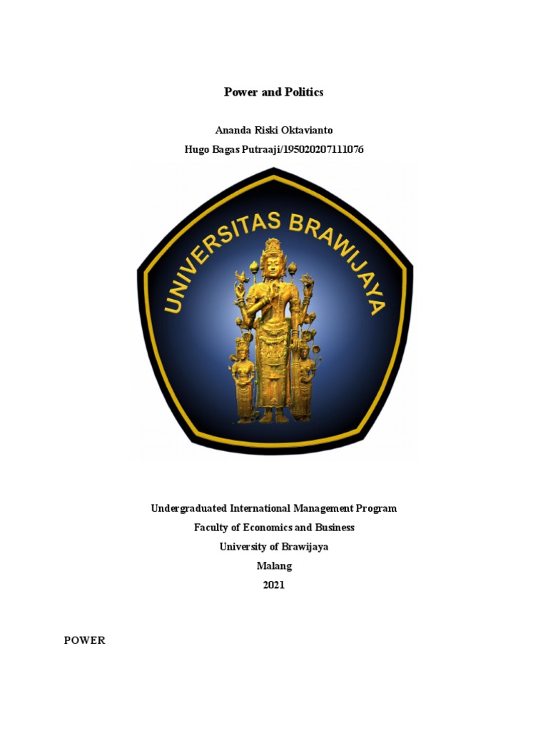 Power And Politics Summary Pdf Power Social And Political Expert