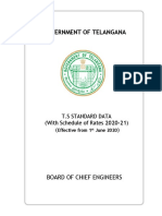 TELANGANA GOVERNMENT RELEASES 2020-21 STANDARD DATA
