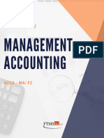 Acca Dict - Management Accounting