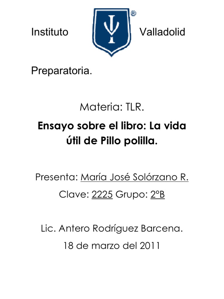 La vida útil de Pillo Polilla | PDF