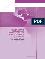 Delincuencia Organizada Transnacional en Centroamérica Y El Caribe