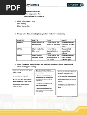 Pen Pal Application Form