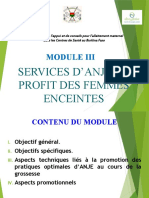 Module 3. Services d'ANJE Aux Profit Des Femmes Enceintes - Copie