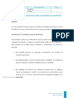 Caso Práctico de Competencia Perfecta - Entrega Fundamentos