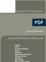 Kumud Dhanwantri: Impacts of Disasters on Vulnerable Groups