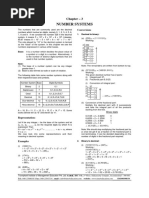 Number Systems: Chapter - 3