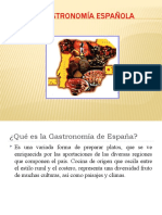 La Gastronomía Española