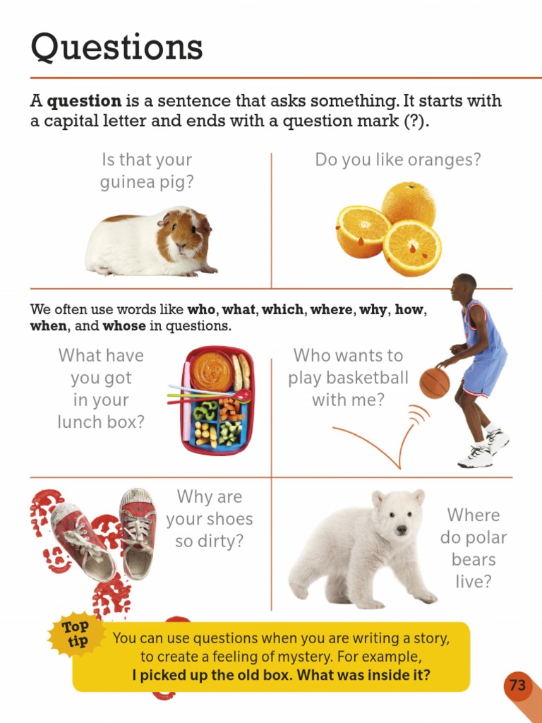 Visual Punctuation Questions | PDF | Question
