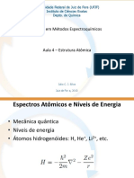 Aula 4 Estrutura Atomica