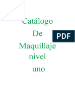 Catalogo de Maquillaje 2014