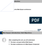 Contents:: Introduction To The Web Dynpro Architecture